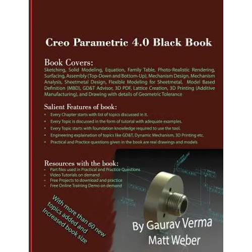 Creo Parametric 4.0 Black Book - Paperback