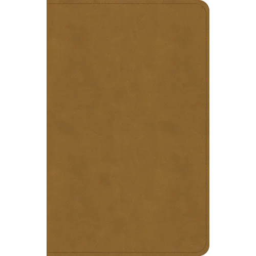 KJV Personal Size Bible, Camel Suedesoft Leathertouch