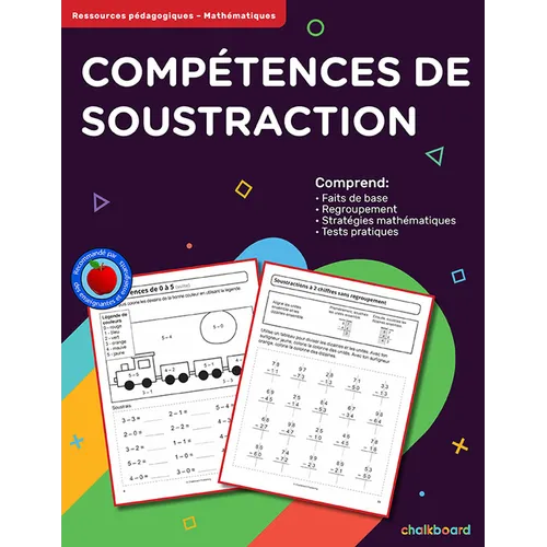 Compétences De Soustraction - Paperback