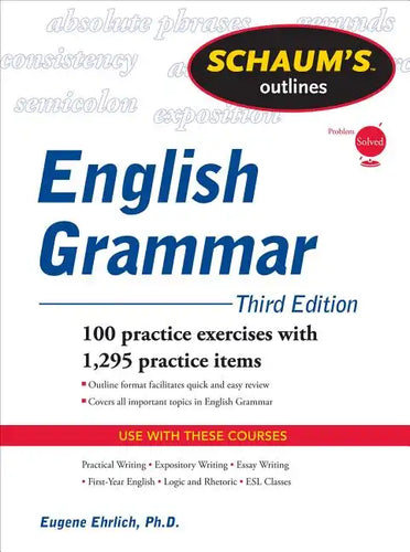 Schaum's Outline of English Grammar - Paperback
