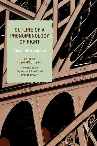 Outline of a Phenomenology of Right - Paperback