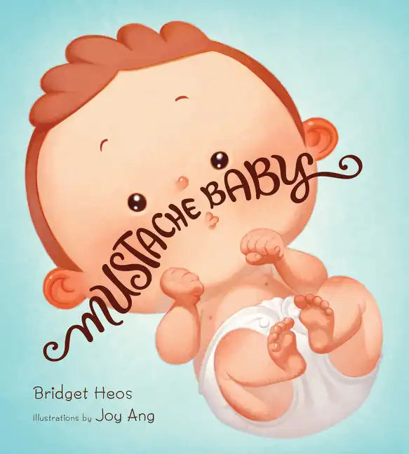 Mustache Baby Board Book - Board Book