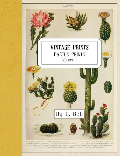 Vintage Prints: Cactus Prints - Paperback