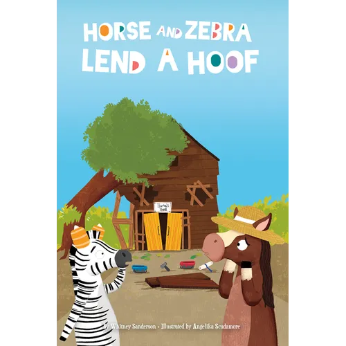 Horse and Zebra Lend a Hoof - Paperback