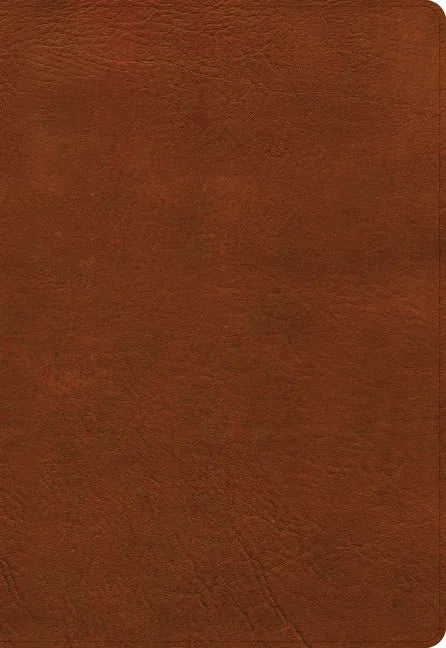 NASB Super Giant Print Reference Bible, Burnt Sienna Leathertouch, Indexed - Imitation Leather
