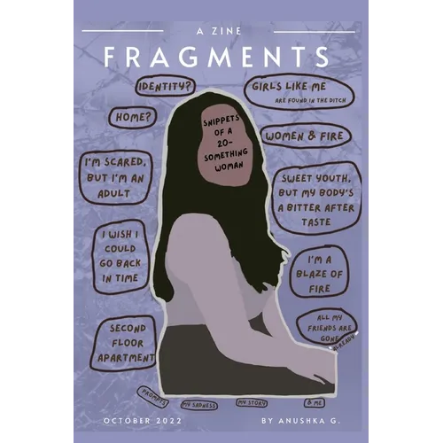 Fragments (a zine): Snippets of a 20-something woman - Paperback