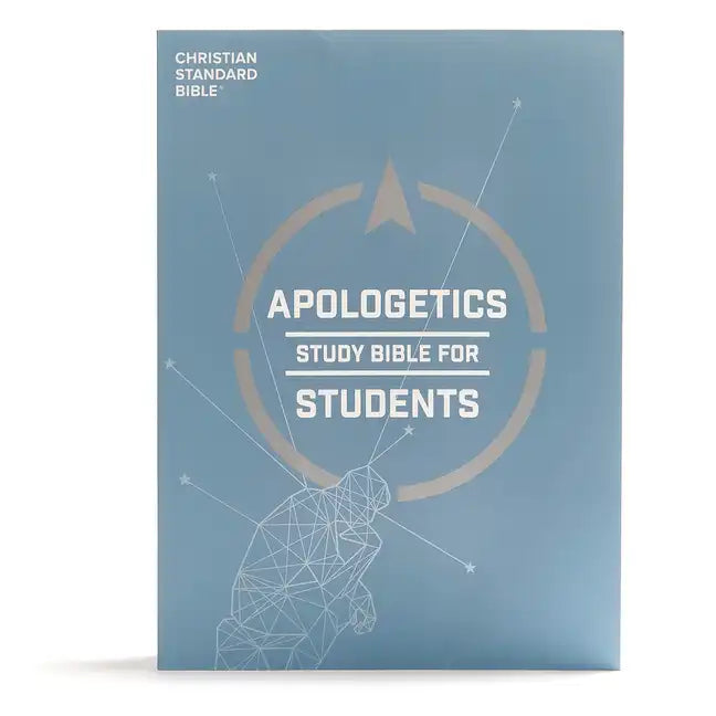 CSB Apologetics Study Bible for Students, Trade Paper: Black Letter, Teens, Study Notes and Commentary, Ribbon Marker, Sewn Binding, Easy-To-Read Bibl - Paperback