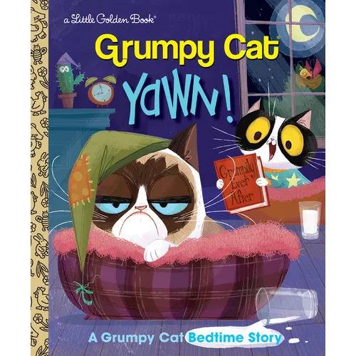 Yawn! a Grumpy Cat Bedtime Story (Grumpy Cat) - Hardcover