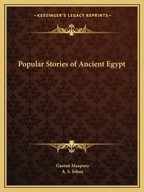 Popular Stories of Ancient Egypt - Paperback