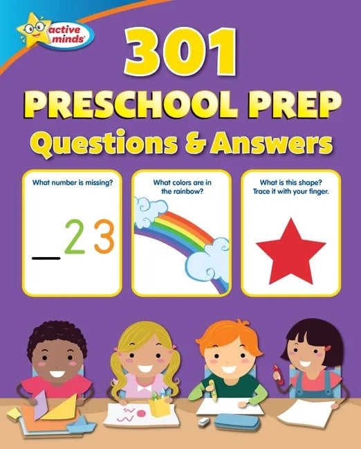 Active Minds 301 Preschool Prep Questions and Answers - Paperback