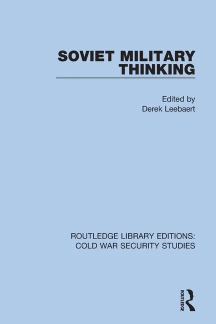 Soviet Military Thinking - Paperback