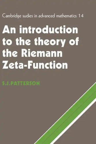 Intro Theo Riemann Zeta Function - Paperback
