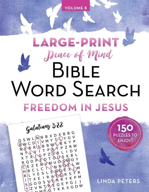 Peace of Mind Bible Word Search Freedom in Jesus - Paperback