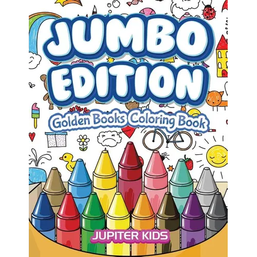 Jumbo Edition: Golden Books Coloring Book - Paperback