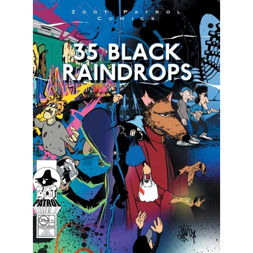 35 Black Raindrops - Hardcover