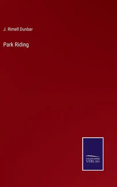 Park Riding - Hardcover