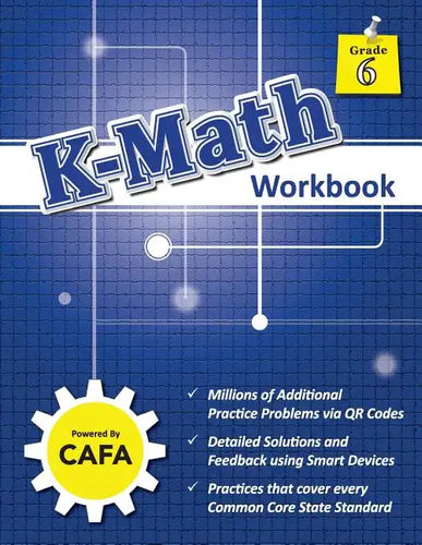 K-Math Workbook Grade 6 - Paperback
