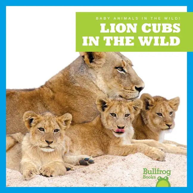 Lion Cubs in the Wild - Library Binding