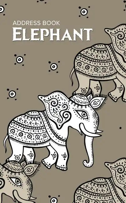 Address Book Elephant - Paperback
