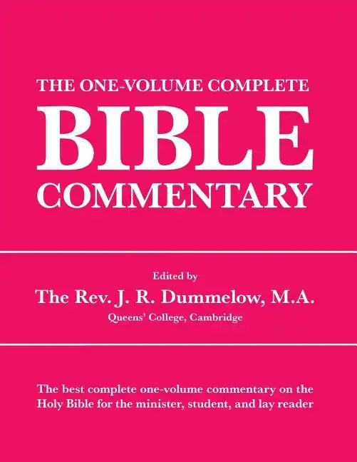 The One-Volume Complete Bible Commentary - Paperback