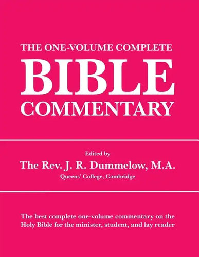 The One-Volume Complete Bible Commentary - Paperback