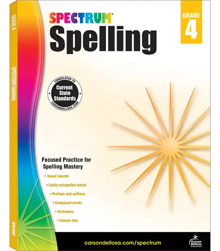 Spectrum Spelling, Grade 4: Volume 31 - Paperback