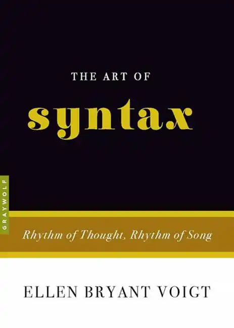 The Art of Syntax: Rhythm of Thought, Rhythm of Song - Paperback