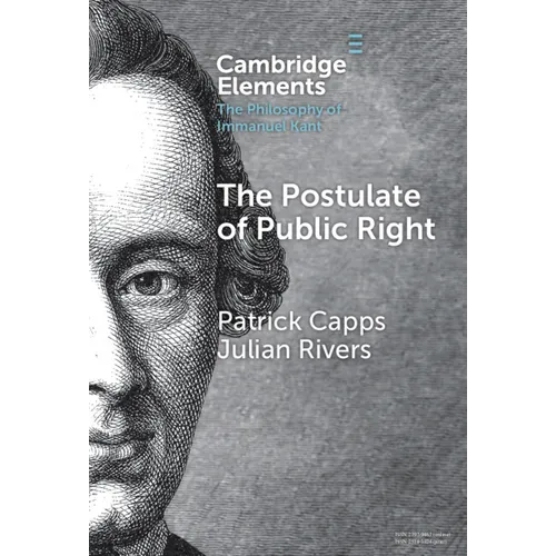 The Postulate of Public Right - Hardcover
