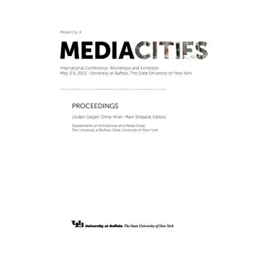 MediaCities: Proceedings - Paperback