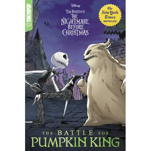 Disney Manga: Tim Burton's the Nightmare Before Christmas - The Battle for Pumpkin King - Paperback