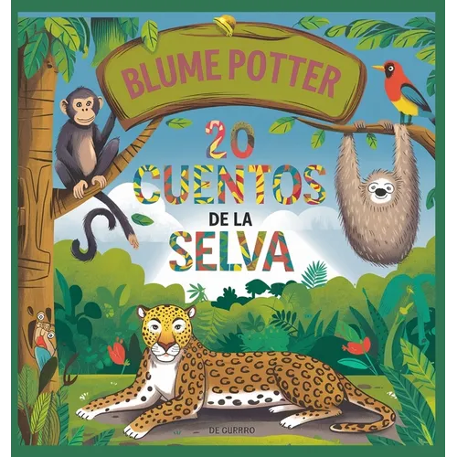 20 Cuentos Para Dormir De Jungle Safari - Hardcover