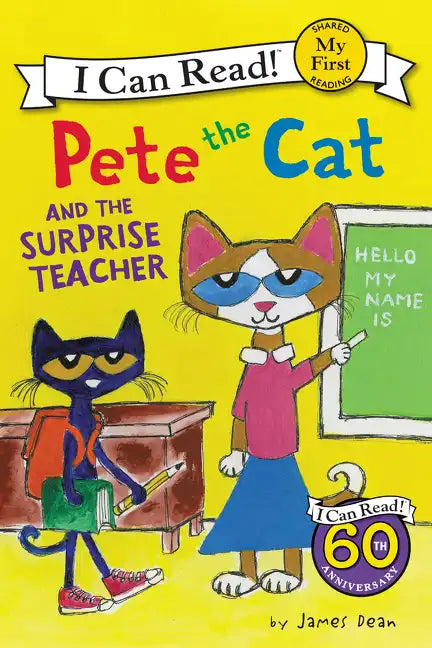 Pete the Cat and the Surprise Teacher - Paperback