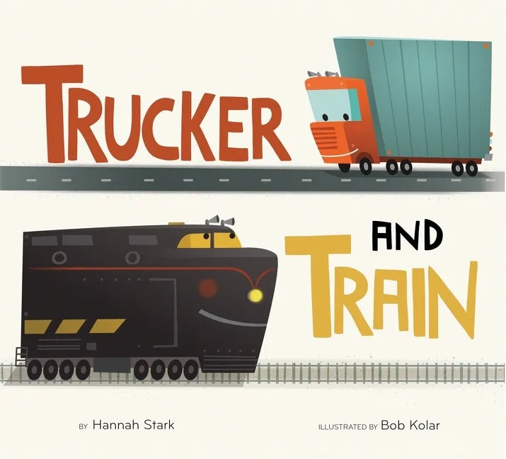 Trucker and Train Board Book - Board Book