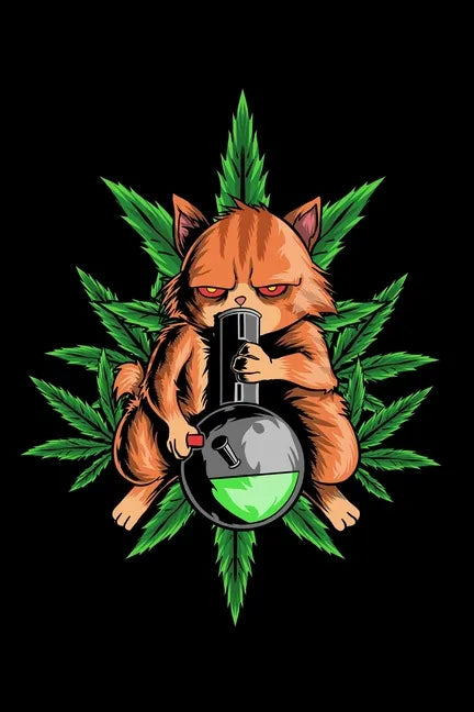 120 Pages DINA5: Cannabis Graphic Jorunal Book For Marijuana Smoker 120 Pages DINA5 - Paperback