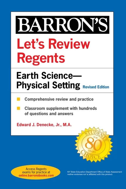 Let's Review Regents: Earth Science--Physical Setting Revised Edition - Paperback