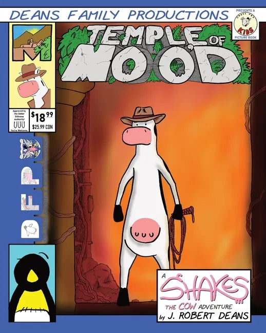 Temple of Moo'd: A Shakes the Cow Adventure - Paperback