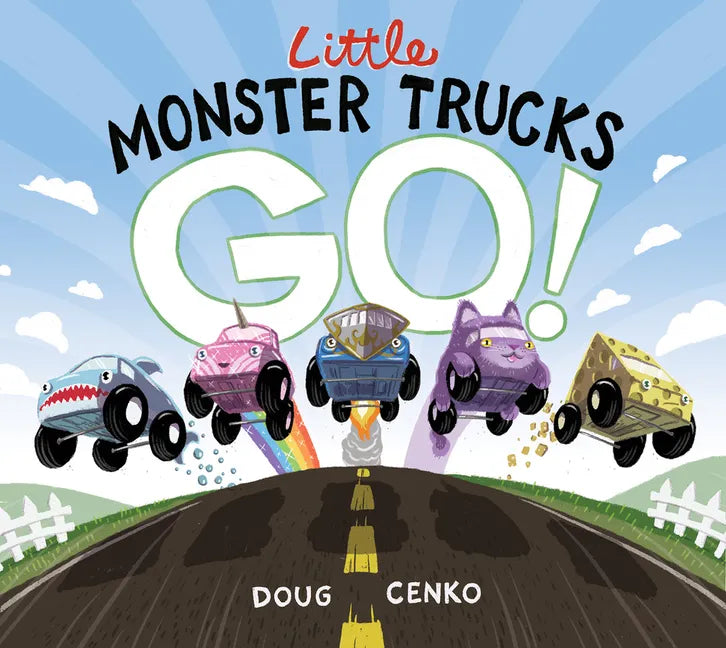 Little Monster Trucks Go! - Hardcover