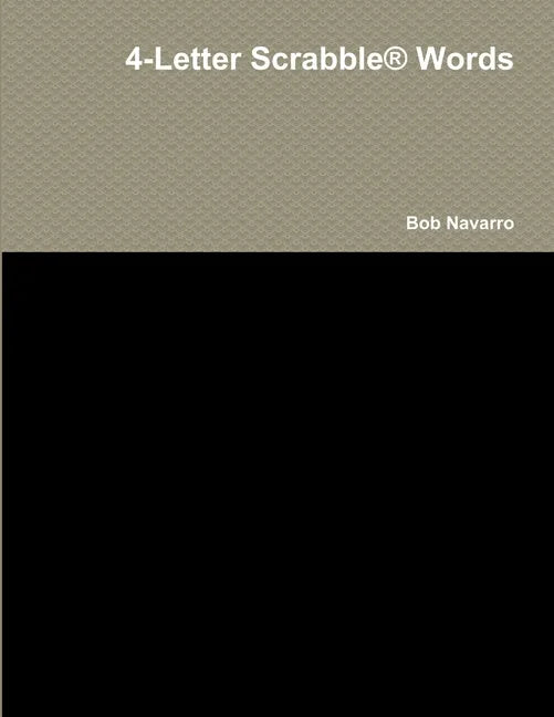 4-Letter Scrabble(R) Words - Paperback