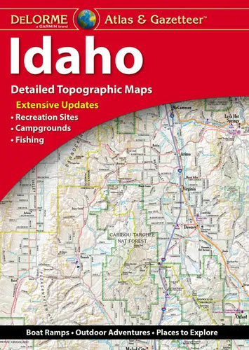 Delorme Atlas & Gazetteer: Idaho - Paperback