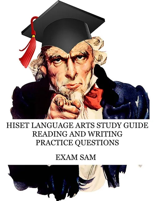 HiSET Language Arts Study Guide: 575 Practice Questions for the Reading and Writing High School Equivalency Tests - Paperback