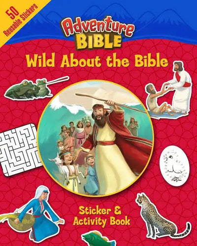 Wild about the Bible Sticker and Activity Book - Paperback