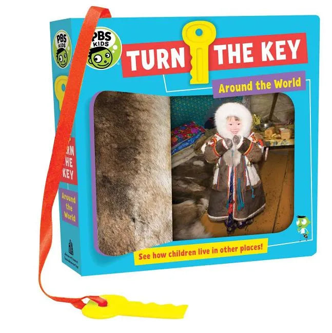 Turn the Key: Around the World: Volume 3 - Board Book