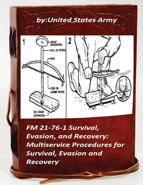 FM 21-76-1 Survival, Evasion, and Recovery: Multiservice Procedures for Survival - Paperback