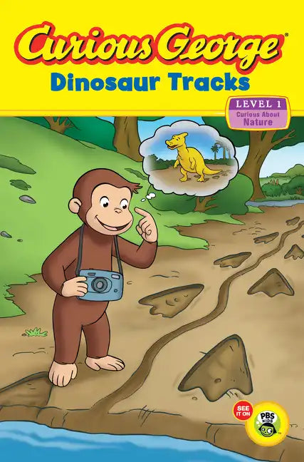 Curious George Dinosaur Tracks - Paperback