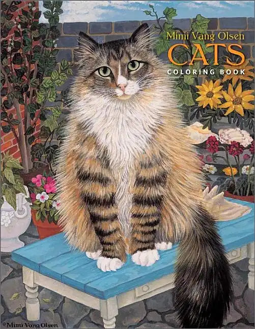Mimi Vang Olsen Cats Color Bk - Paperback