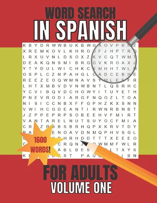 Word Search in Spanish for Adults: SOPA De LETRAS En Español - Paperback