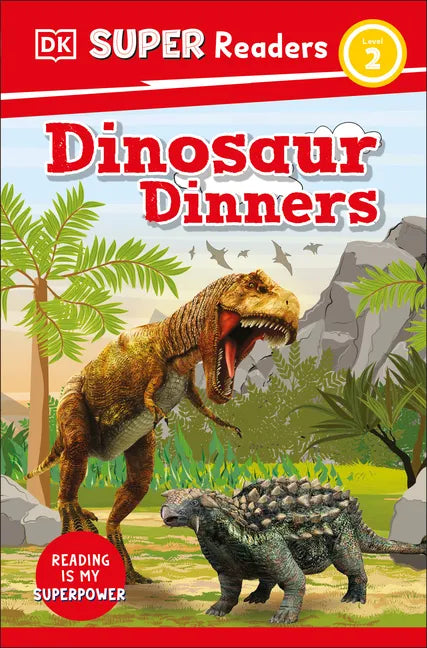 DK Super Readers Level 2 Dinosaur Dinners - Hardcover