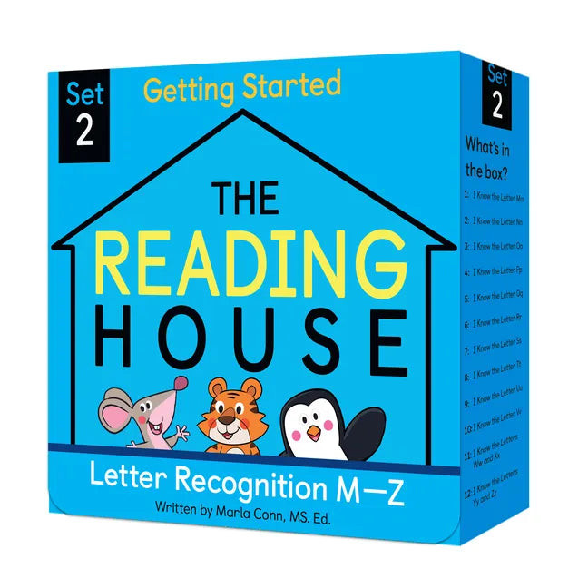The Reading House Set 2: Letter Recognition M-Z - Paperback