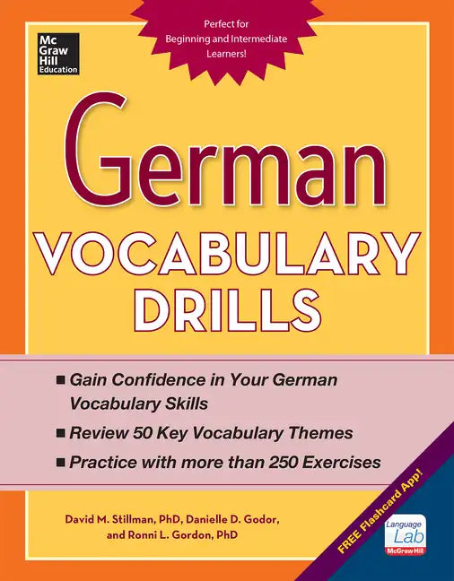 German Vocabulary Drills - Paperback
