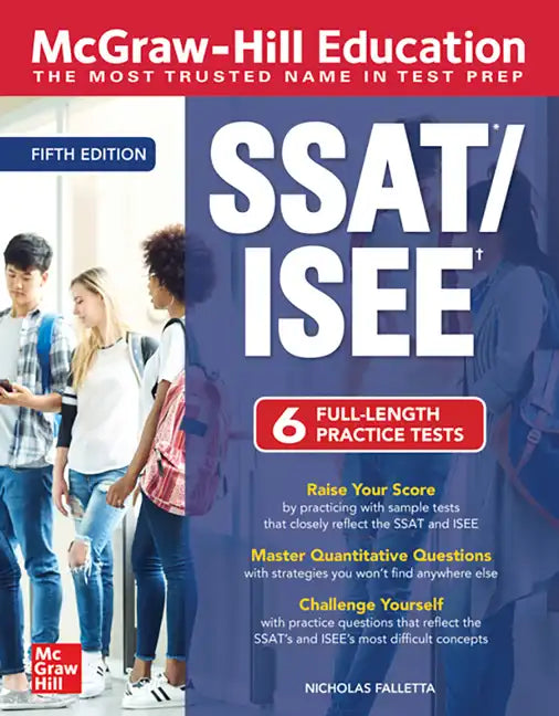 McGraw-Hill Education Ssat/Isee, Fifth Edition - Paperback